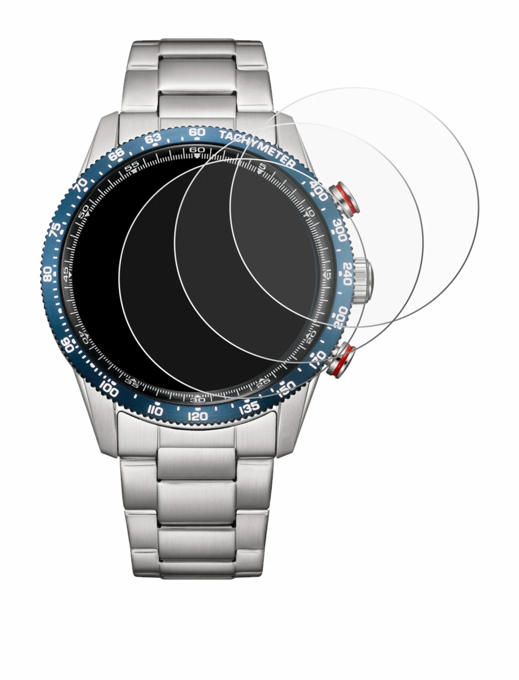 Immagine del dispositivo Citizen CA4716-50L con un'ampia varietà di protezioni per lo schermo.