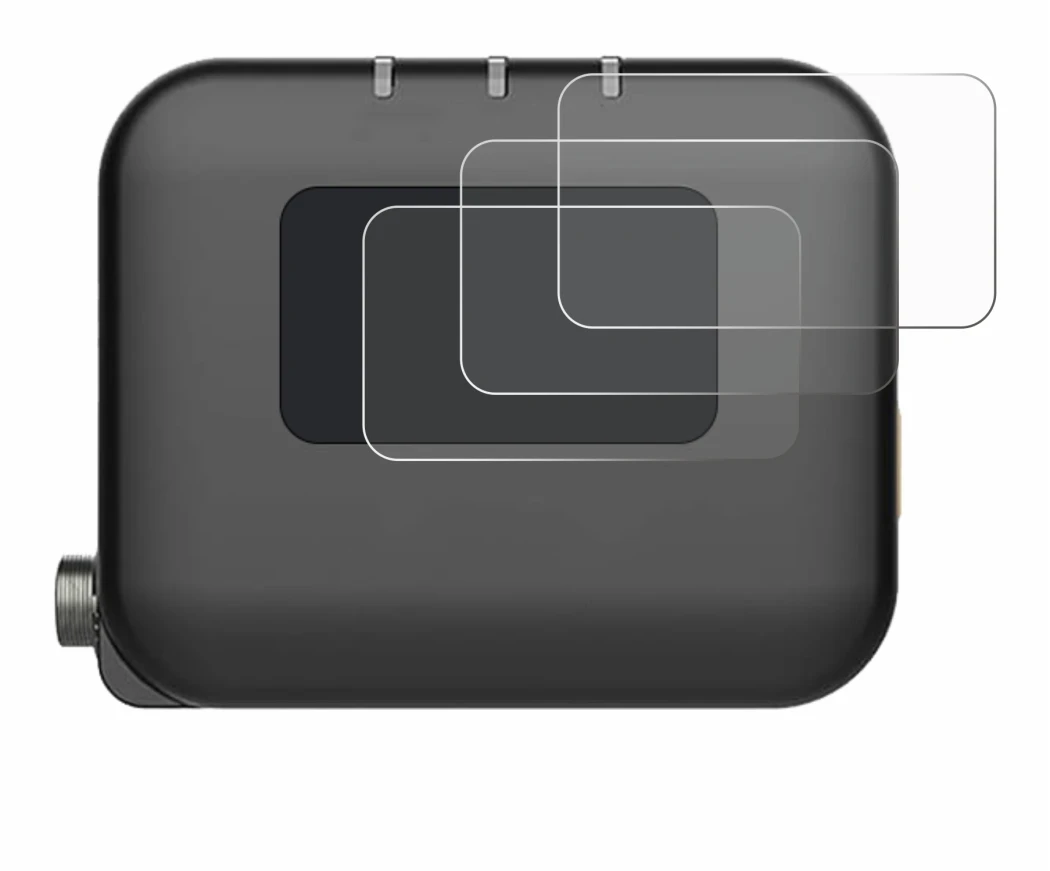 Immagine del dispositivo Deity TC-1 con un'ampia varietà di protezioni per lo schermo.