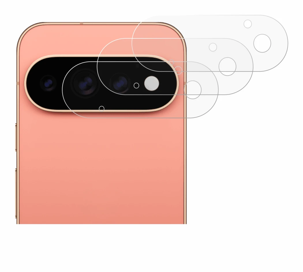 Immagine del dispositivo Google Pixel 11 Pro (SOLO Fotocamera) con un'ampia varietà di protezioni per lo schermo.