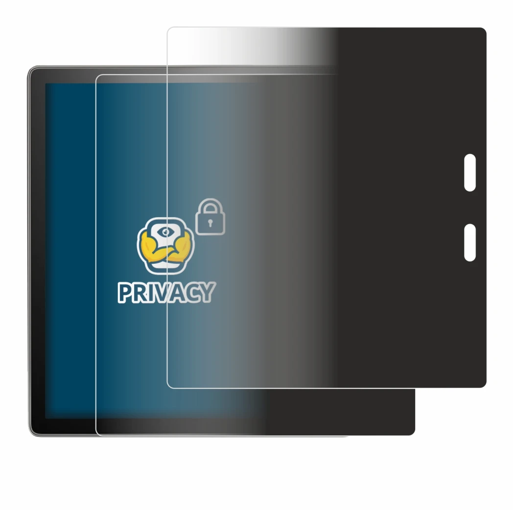 Immagine del dispositivo Amazon Kindle Oasis 2017 (9a Gen.) con un'ampia varietà di protezioni per lo schermo.