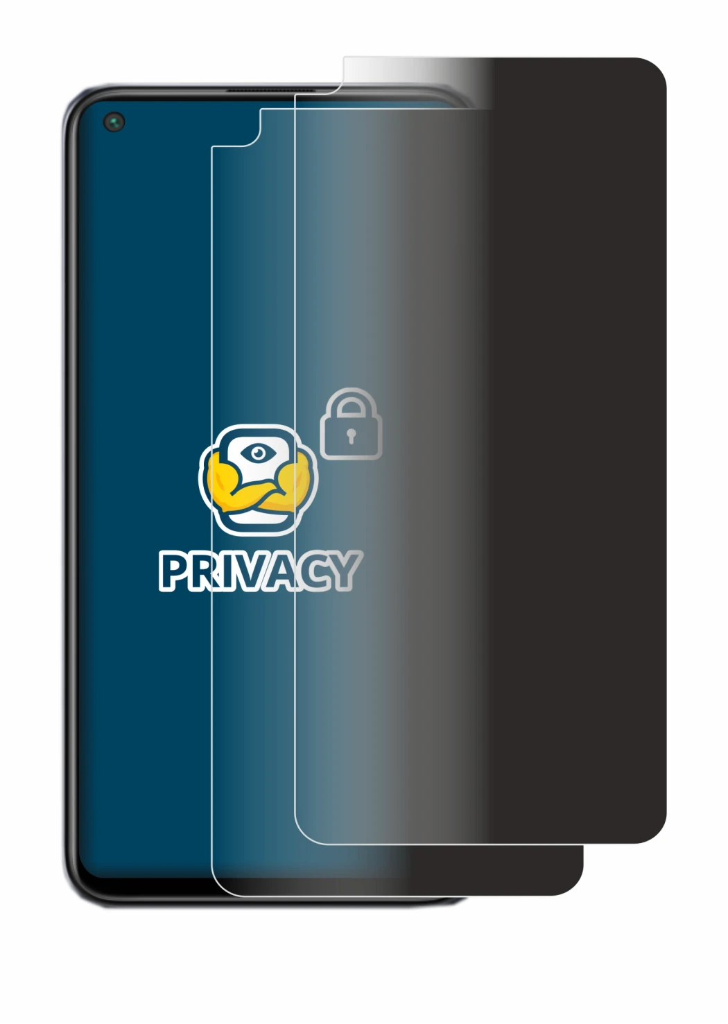 Immagine del dispositivo Xiaomi Redmi Note 9T 5G con un'ampia varietà di protezioni per lo schermo.