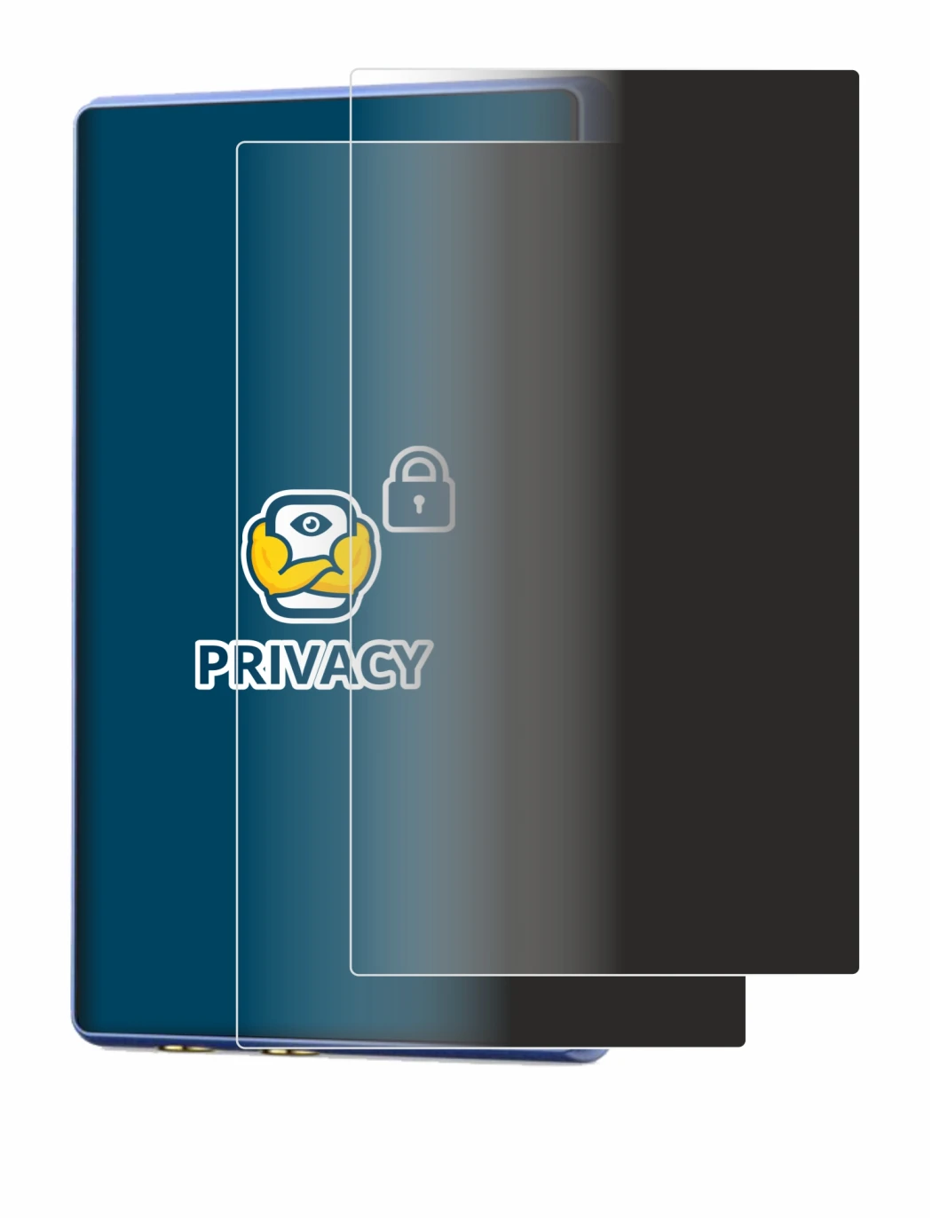 Immagine del dispositivo iBasso DX170 con un'ampia varietà di protezioni per lo schermo.