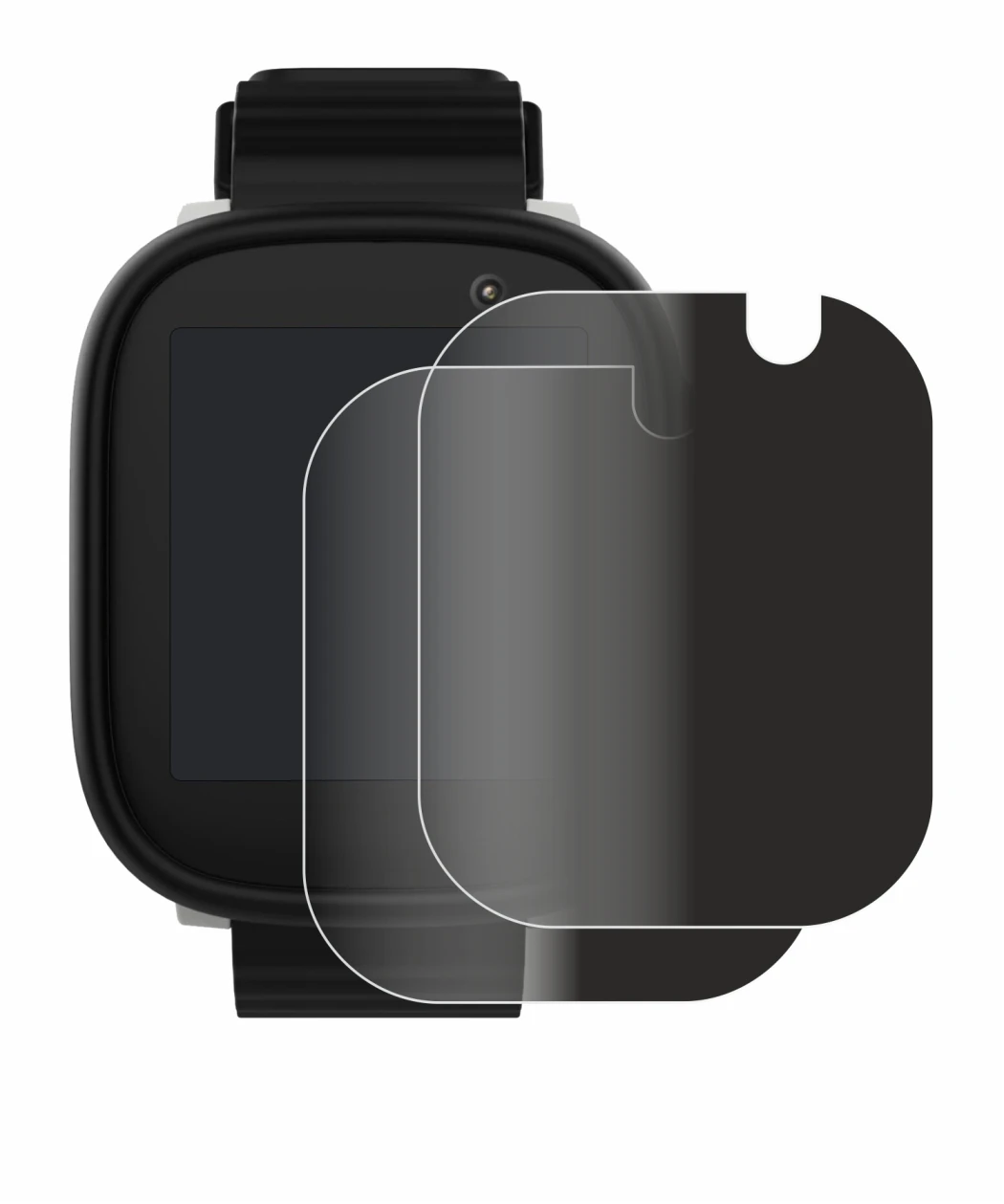 Immagine del dispositivo Xplora X6 Play 2022 (1a generación) con un'ampia varietà di protezioni per lo schermo.