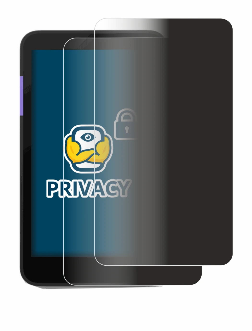 Immagine del dispositivo Zettle Terminal (by Paypal) con un'ampia varietà di protezioni per lo schermo.