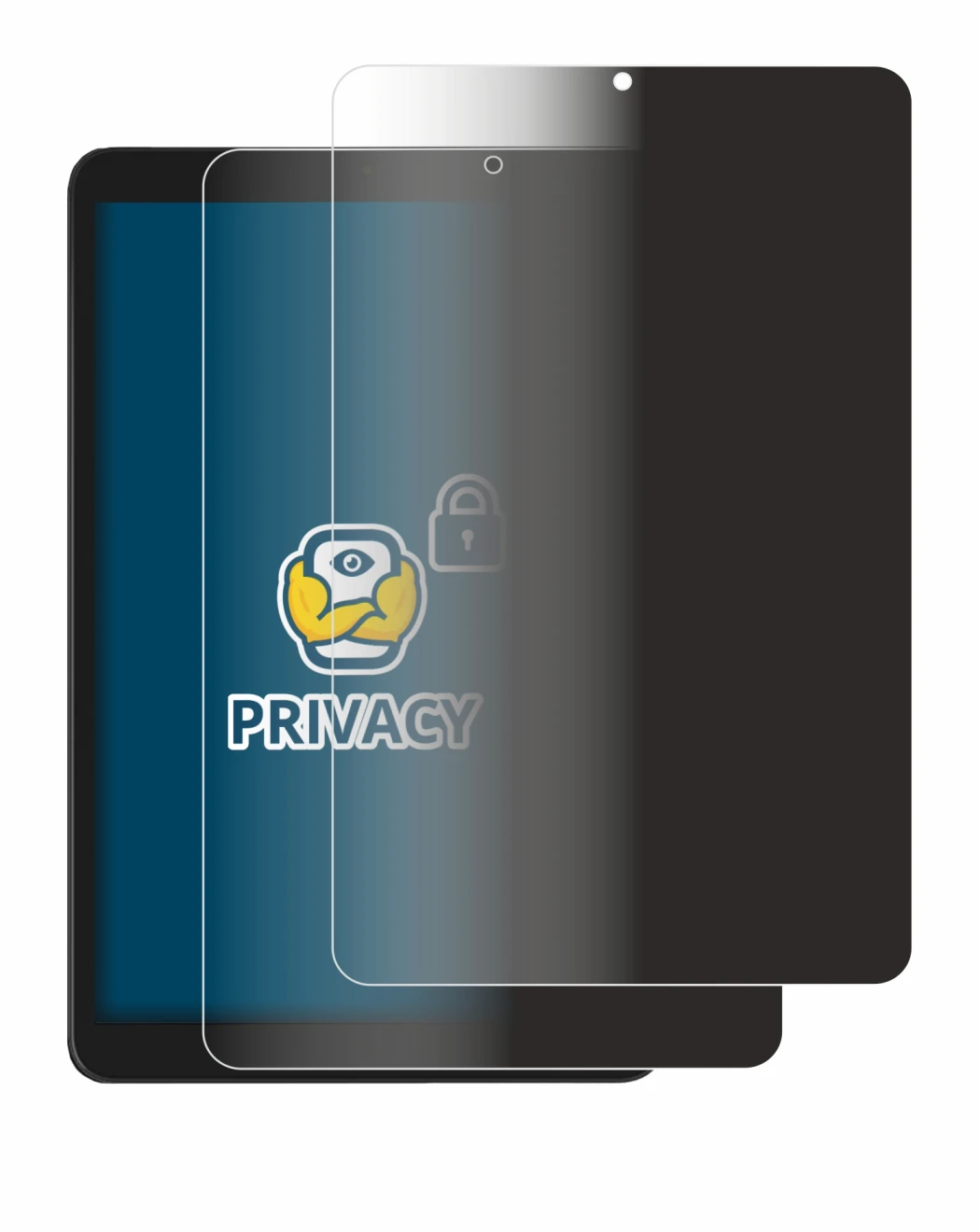 Immagine del dispositivo Doogee T20 Mini con un'ampia varietà di protezioni per lo schermo.