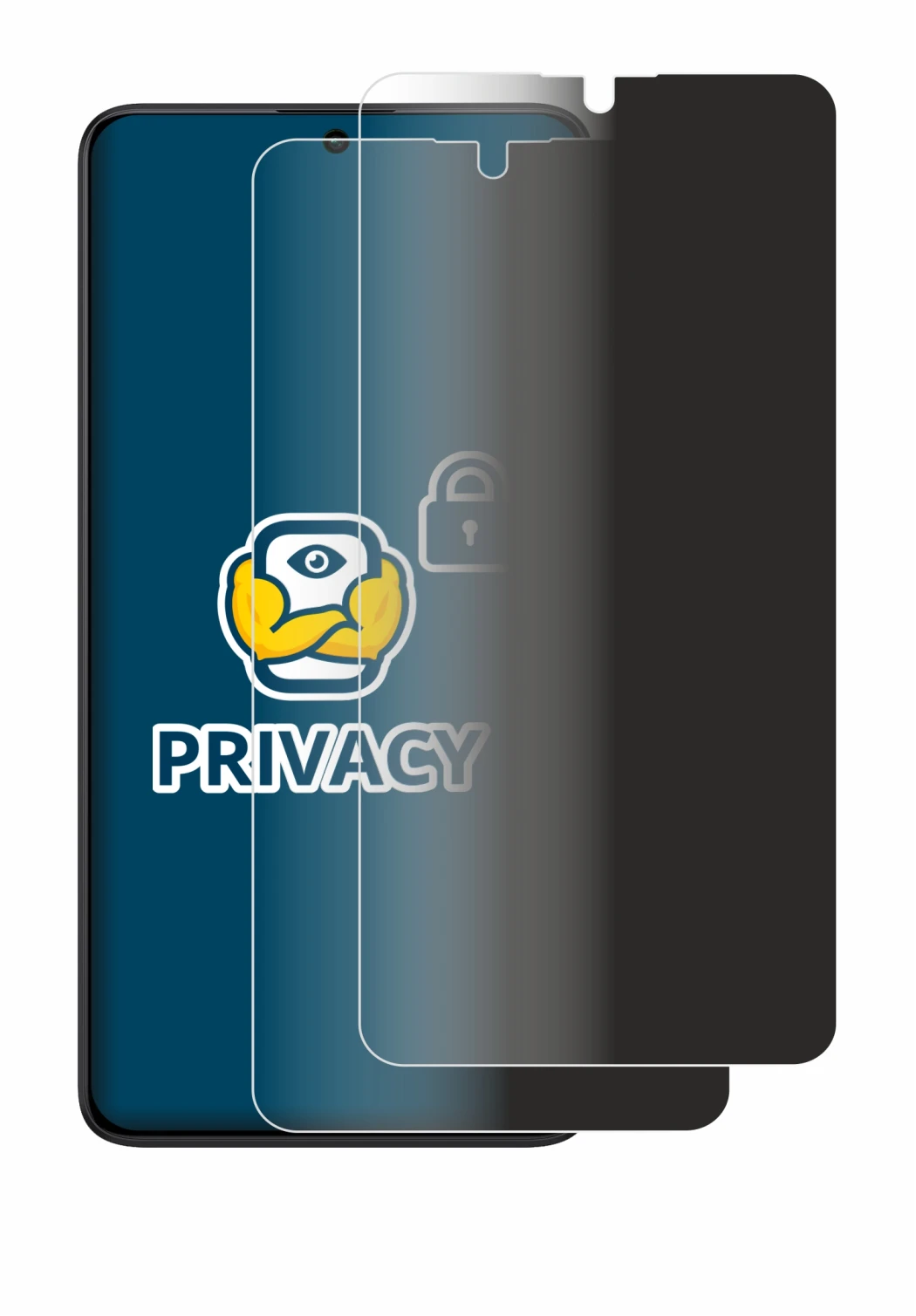 Immagine del dispositivo Xiaomi Redmi Note 13 Pro 5G con un'ampia varietà di protezioni per lo schermo.