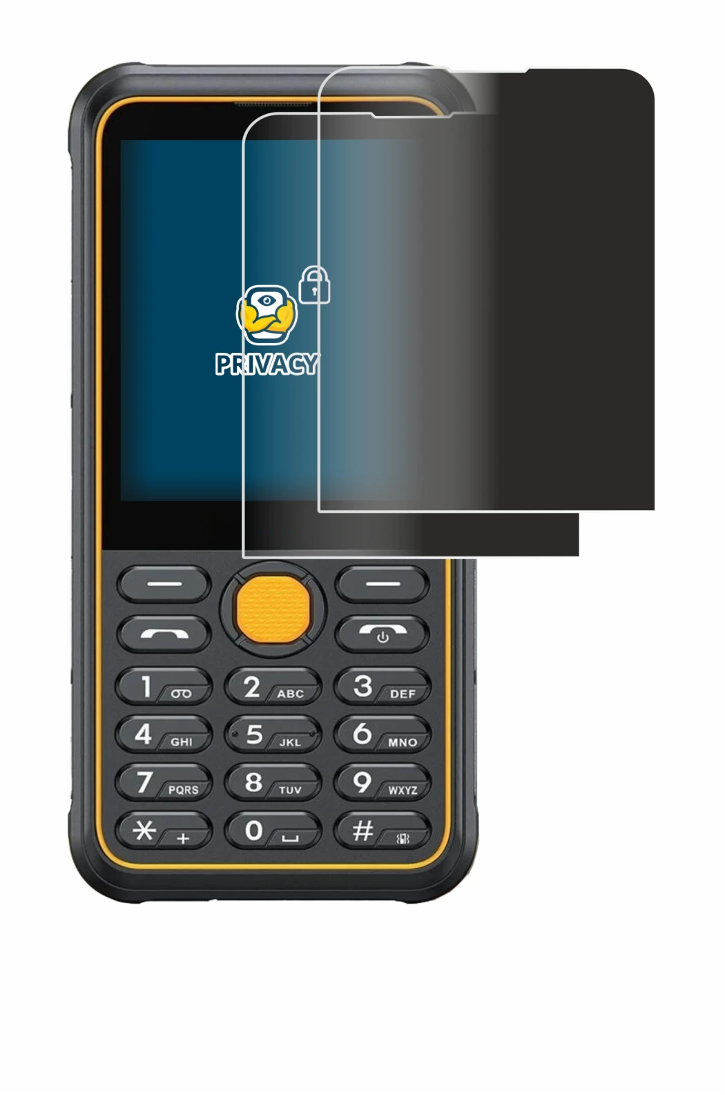 Immagine del dispositivo Ulefone Armor Mini 4 con un'ampia varietà di protezioni per lo schermo.