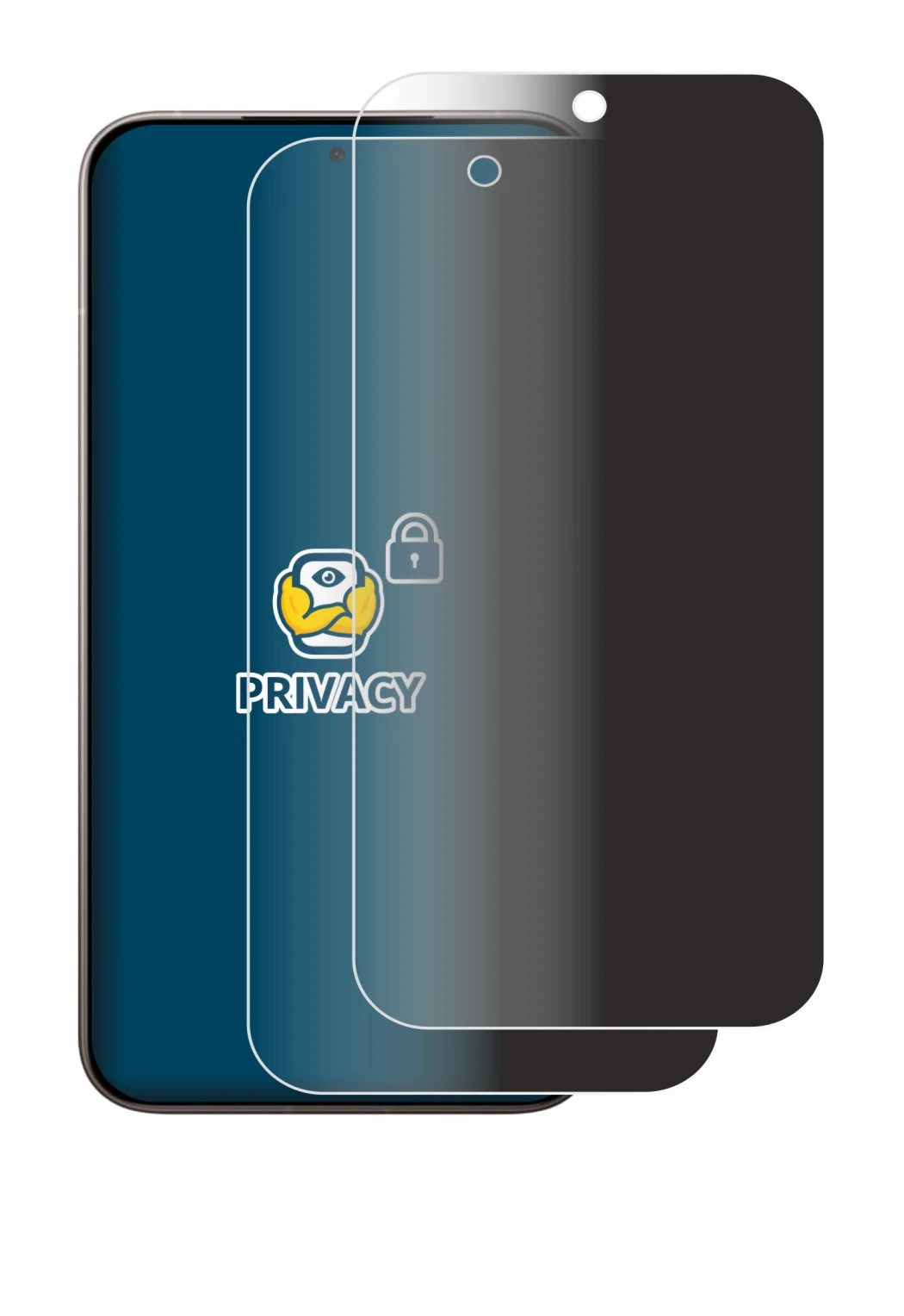 Immagine del dispositivo Xiaomi 17 con un'ampia varietà di protezioni per lo schermo.