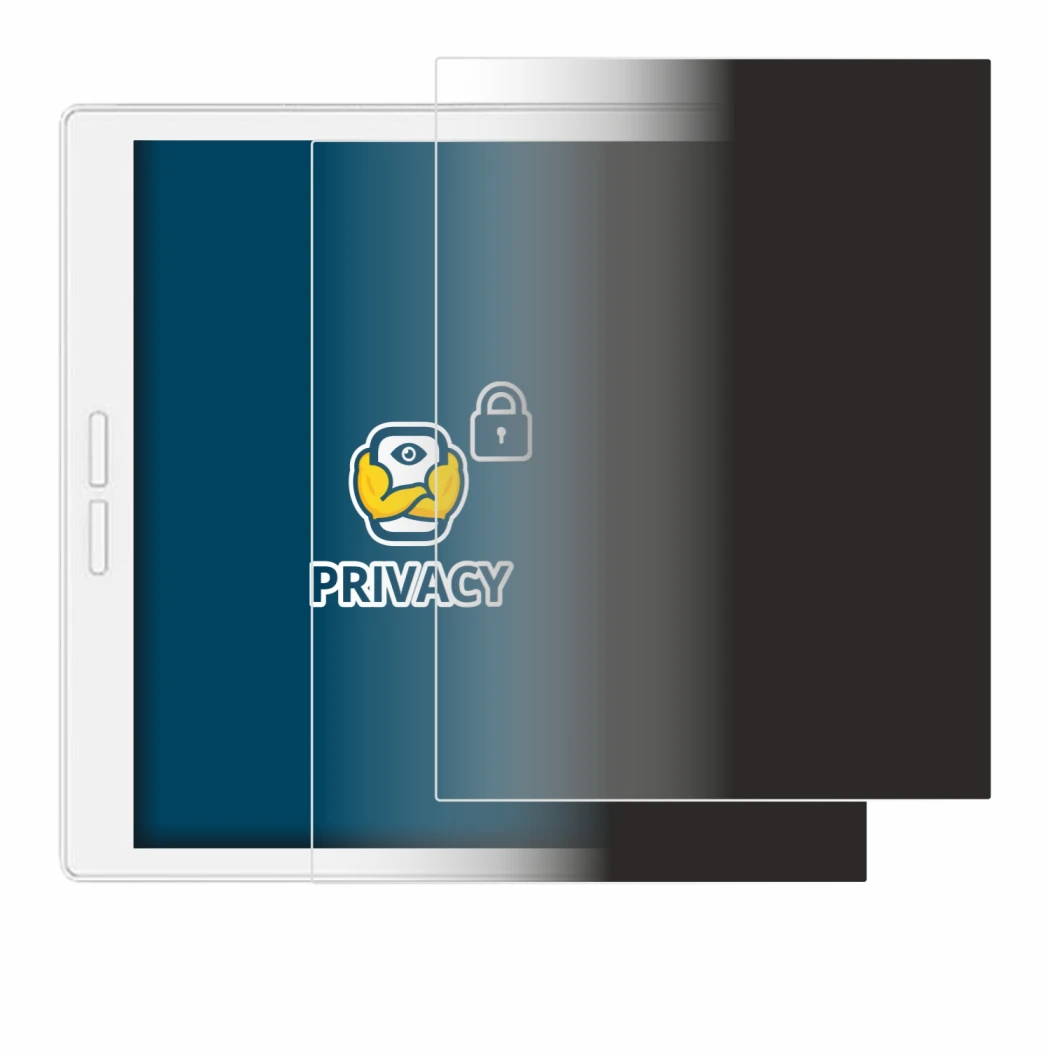 Immagine del dispositivo Bigme B751C-S con un'ampia varietà di protezioni per lo schermo.