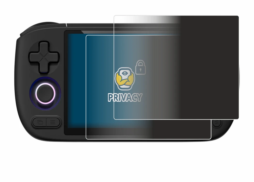 Immagine del dispositivo Ayaneo Pocket Air Mini con un'ampia varietà di protezioni per lo schermo.