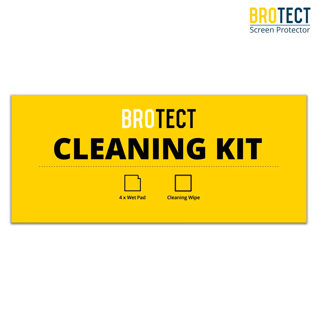 Immagine del kit di pulizia confezionato