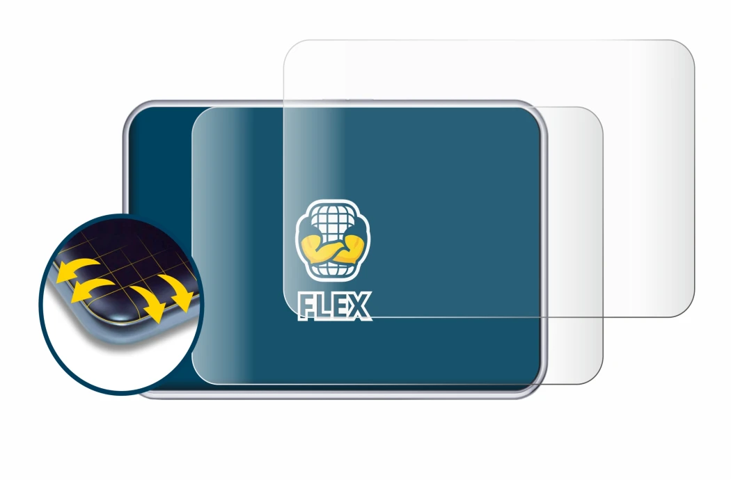 Immagine del dispositivo Tandem diabetes care t:slim X2 Insulin Pump con un'ampia varietà di protezioni per lo schermo.