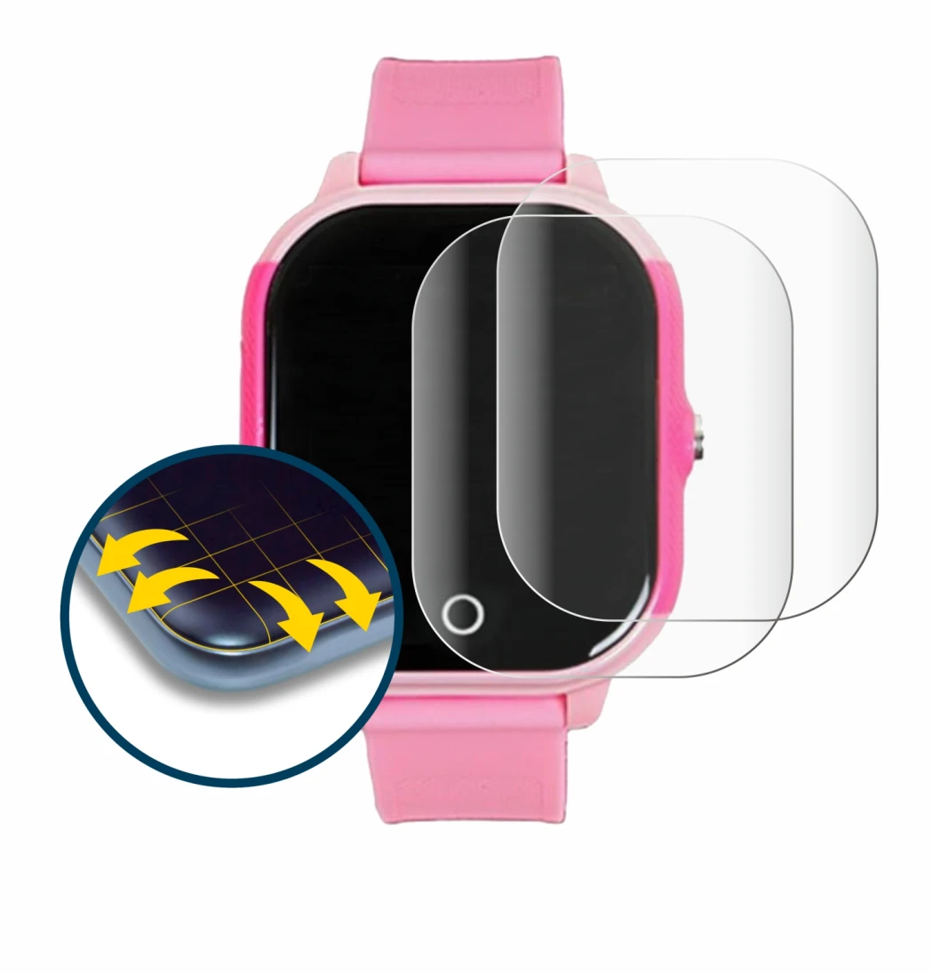 Immagine del dispositivo SaveFamily Junior con un'ampia varietà di protezioni per lo schermo.