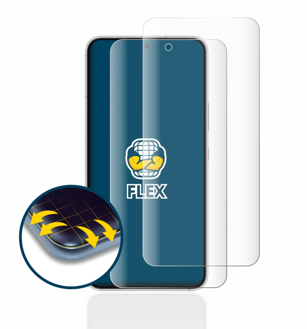 Immagine del dispositivo Samsung Galaxy S22 5G con un'ampia varietà di protezioni per lo schermo.