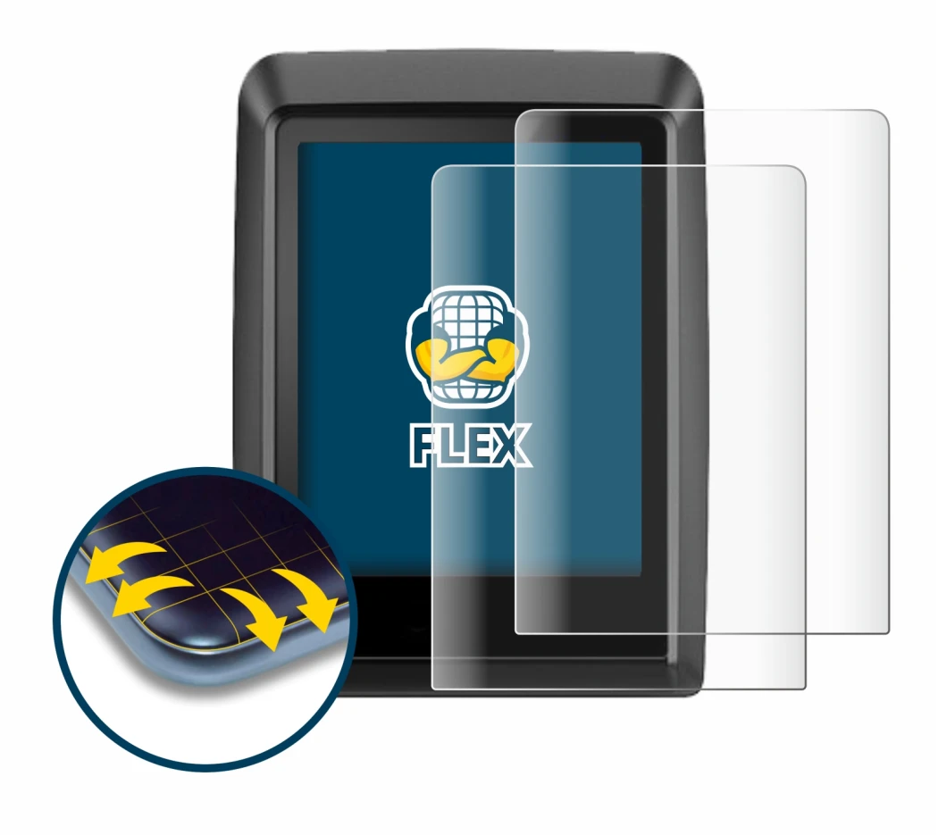 Immagine del dispositivo Bosch Kiox 300 con un'ampia varietà di protezioni per lo schermo.