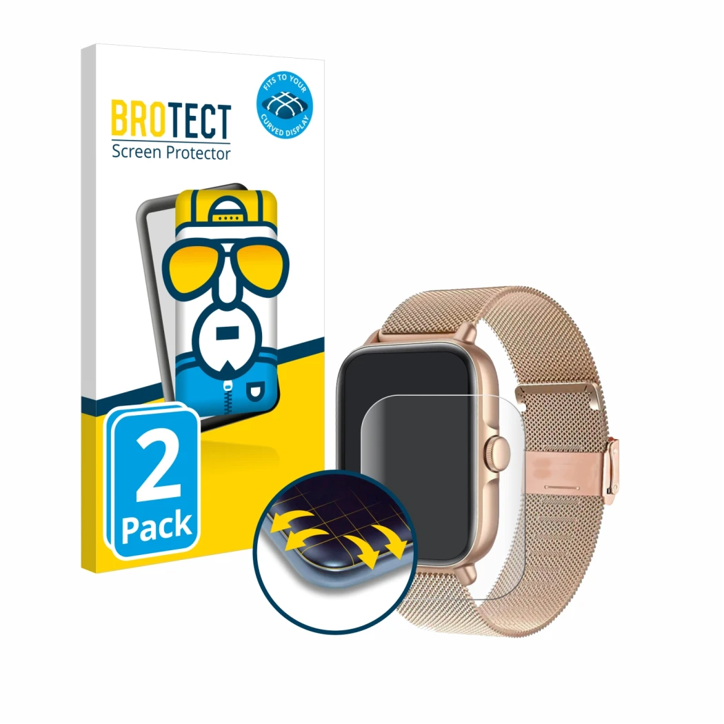 Parte frontale di una confezione del prodotto con il logo del marchio BROTECT. Accanto è raffigurato il dispositivo Pireware E