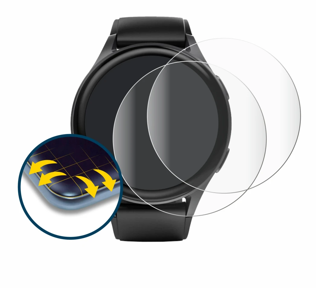Immagine del dispositivo Hama 8900 (45 mm) con un'ampia varietà di protezioni per lo schermo.