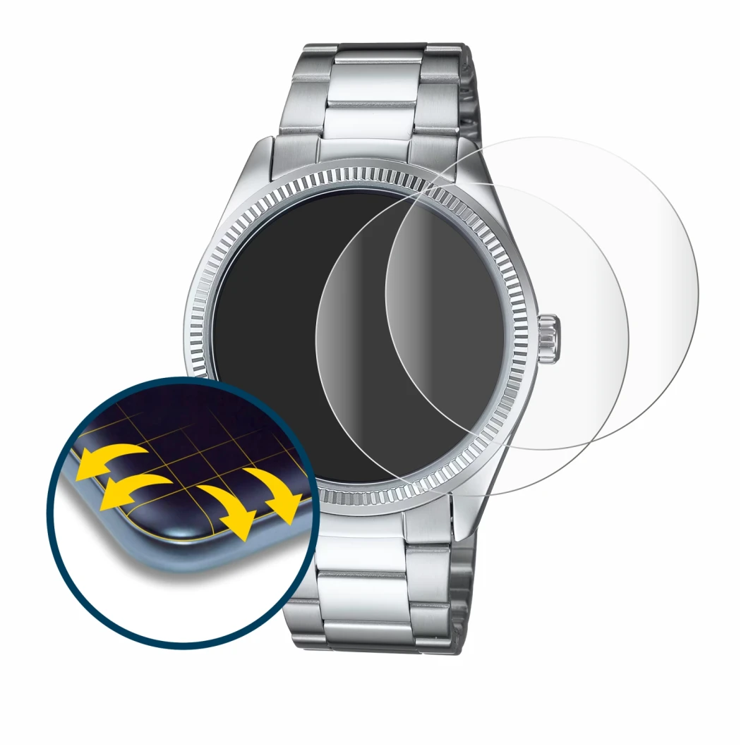 Immagine del dispositivo Casio MTP-1302PD con un'ampia varietà di protezioni per lo schermo.