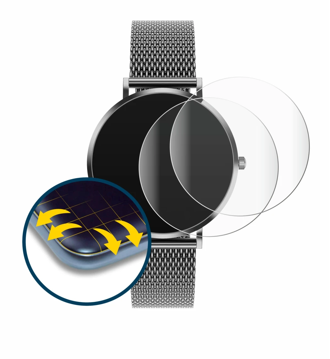 Immagine del dispositivo Pireware Amory 5 con un'ampia varietà di protezioni per lo schermo.