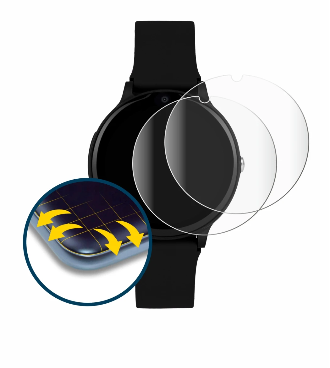 Immagine del dispositivo One2Track Connect One con un'ampia varietà di protezioni per lo schermo.