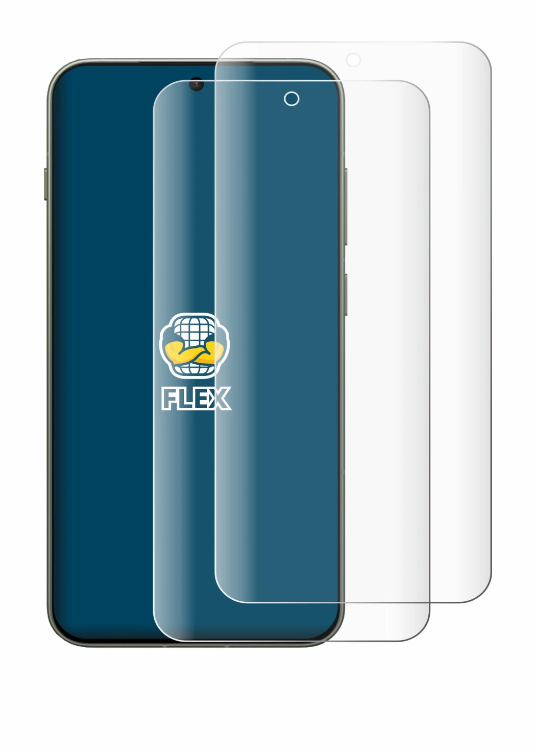 Immagine del dispositivo OnePlus 13s con un'ampia varietà di protezioni per lo schermo.