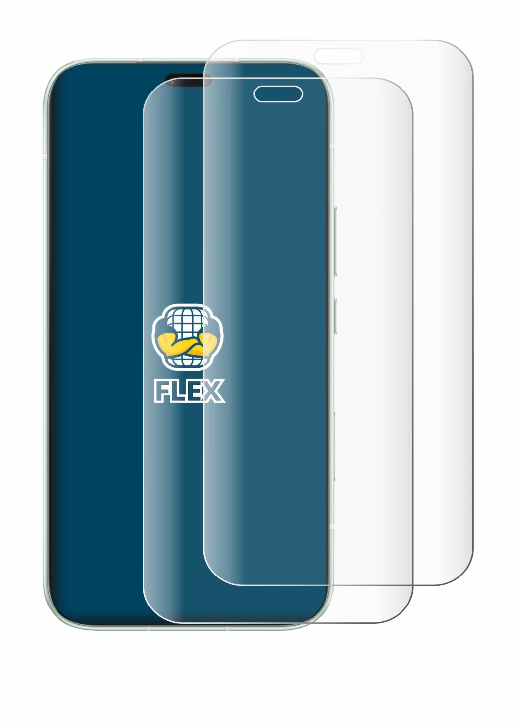 Immagine del dispositivo Honor 600e con un'ampia varietà di protezioni per lo schermo.
