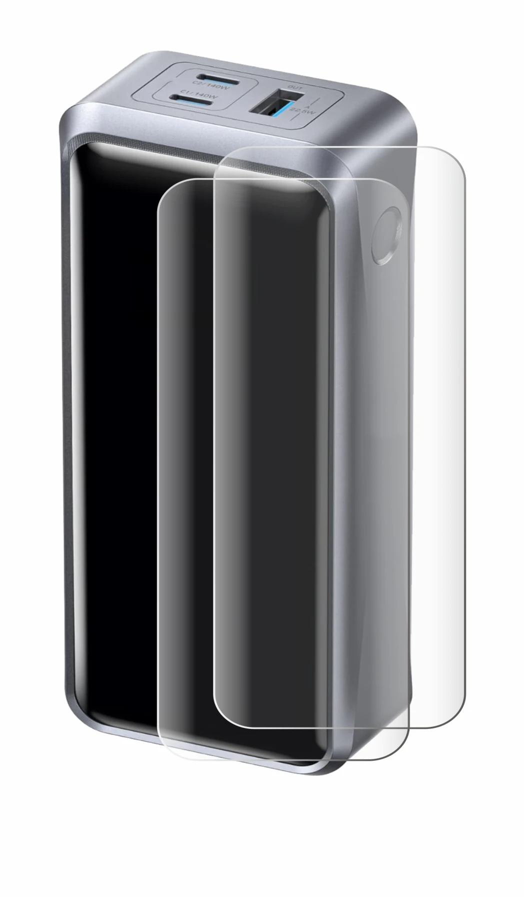 Immagine del dispositivo Anker Prime A110A 300W con un'ampia varietà di protezioni per lo schermo.