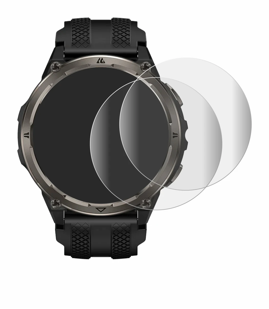 Immagine del dispositivo Kospet ORB 2 con un'ampia varietà di protezioni per lo schermo.