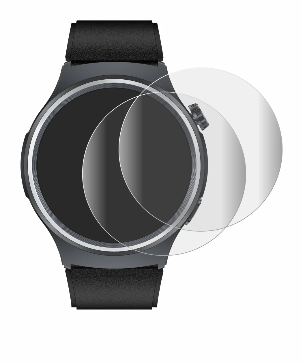 Immagine del dispositivo Black Shark A3 con un'ampia varietà di protezioni per lo schermo.