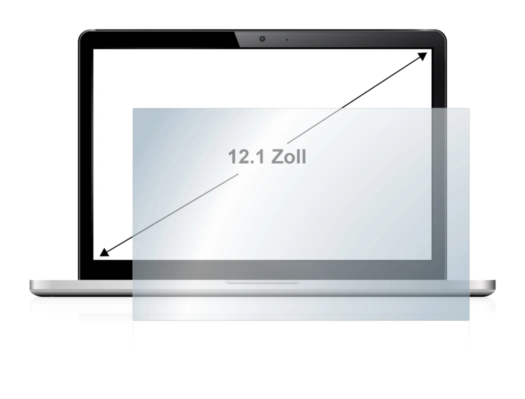 Immagine del dispositivo con un'ampia varietà di protezioni per lo schermo.