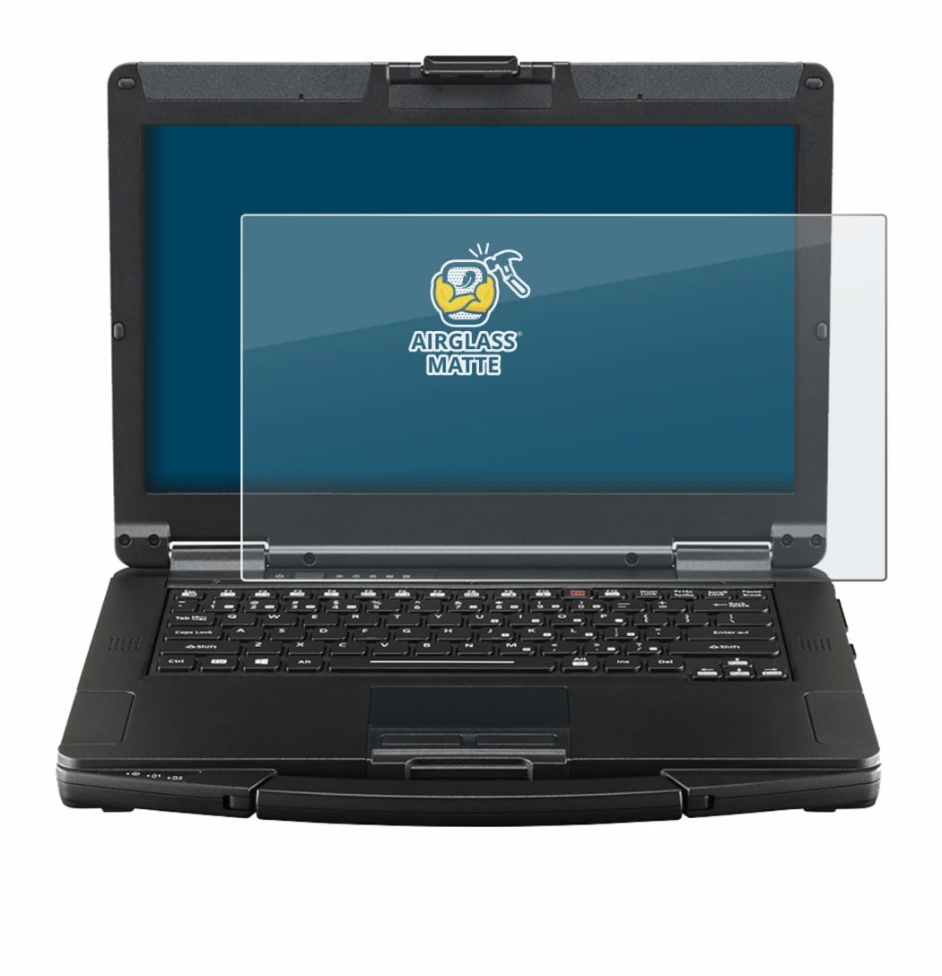 Immagine del dispositivo Panasonic Toughbook FZ-55 Touch con un'ampia varietà di protezioni per lo schermo.