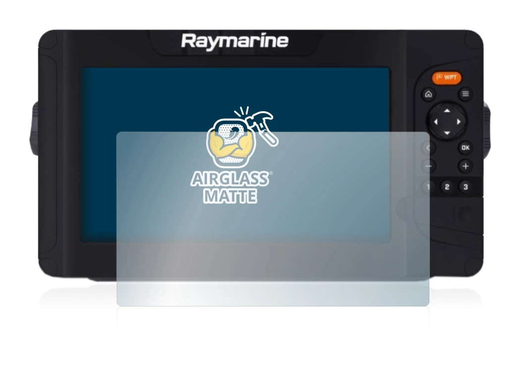 Immagine del dispositivo Raymarine Element 7 HV con un'ampia varietà di protezioni per lo schermo.