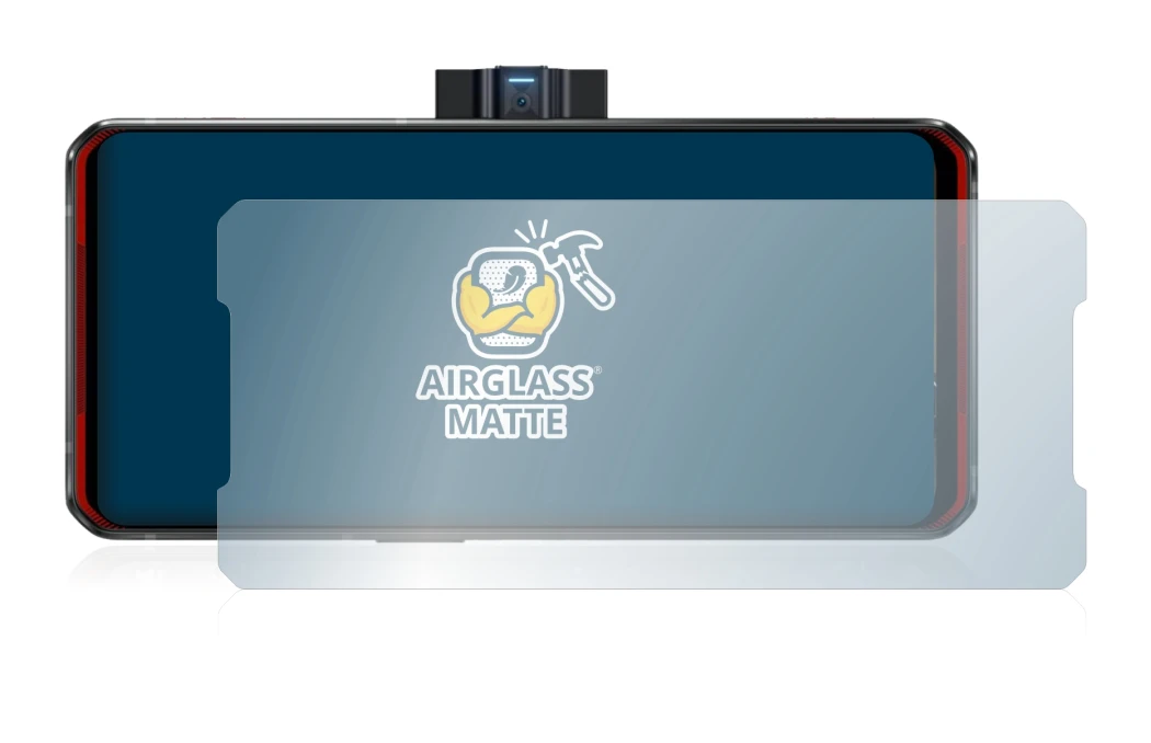 Immagine del dispositivo Lenovo Legion Duel con un'ampia varietà di protezioni per lo schermo.