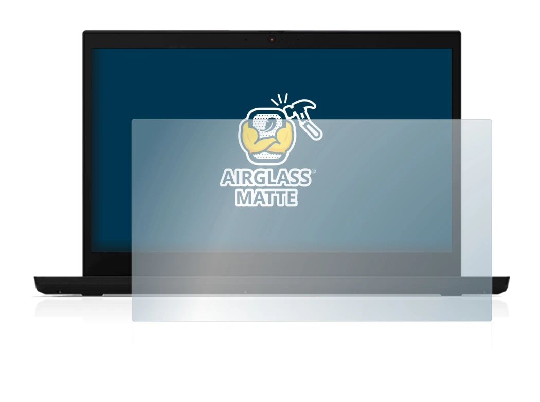 Immagine del dispositivo Lenovo ThinkPad L15 con un'ampia varietà di protezioni per lo schermo.