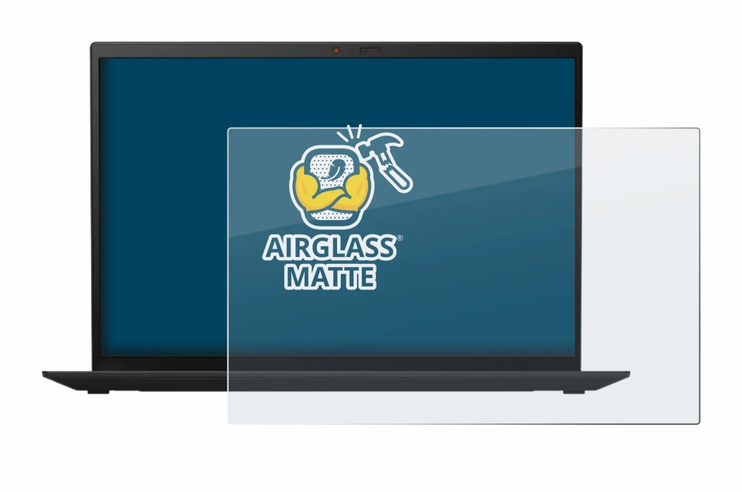 Immagine del dispositivo Lenovo ThinkPad X1 Carbon (9a Gen.) con un'ampia varietà di protezioni per lo schermo.