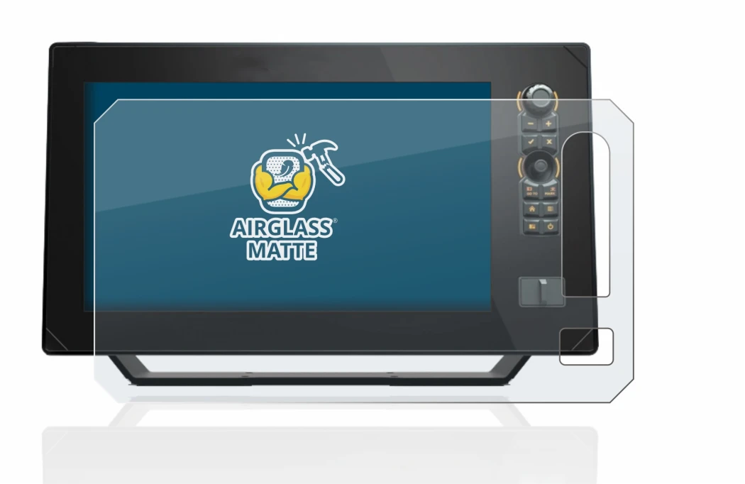 Immagine del dispositivo Humminbird Apex 13 MEGA SI+ con un'ampia varietà di protezioni per lo schermo.