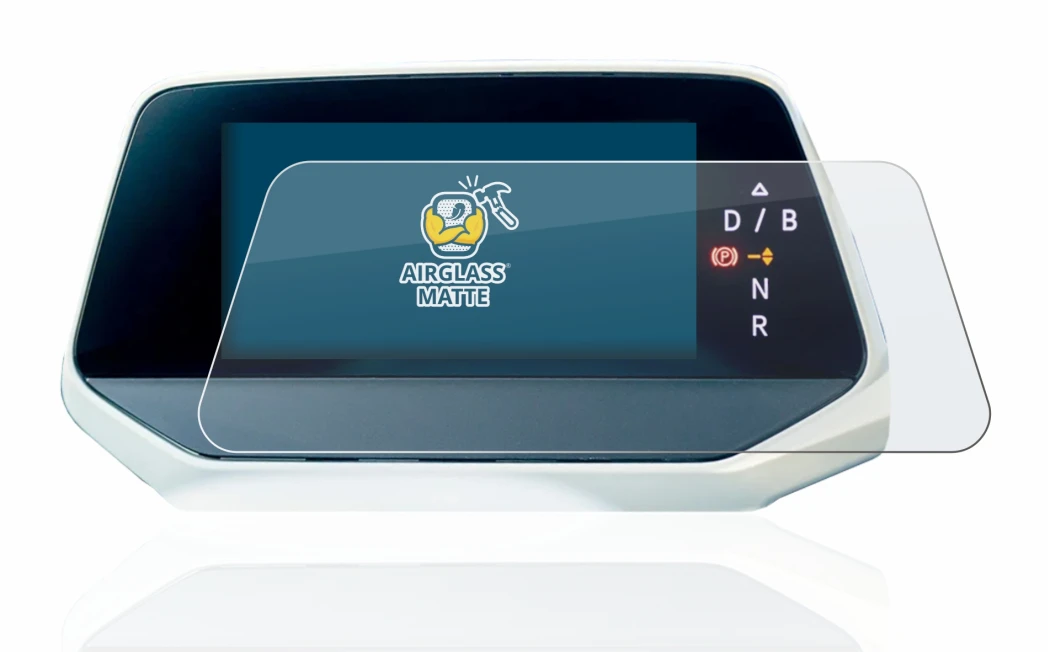 Immagine del dispositivo Volkswagen ID.4 Digitalcockpit con un'ampia varietà di protezioni per lo schermo.