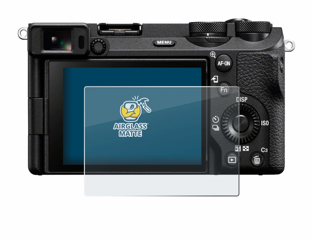 Immagine del dispositivo Sony Alpha 6700 con un'ampia varietà di protezioni per lo schermo.