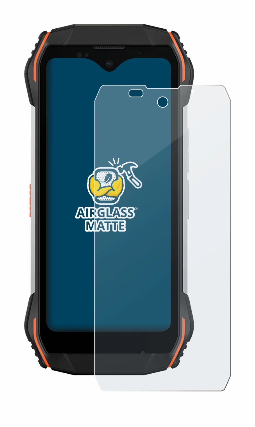 Immagine del dispositivo Blackview N6000 con un'ampia varietà di protezioni per lo schermo.