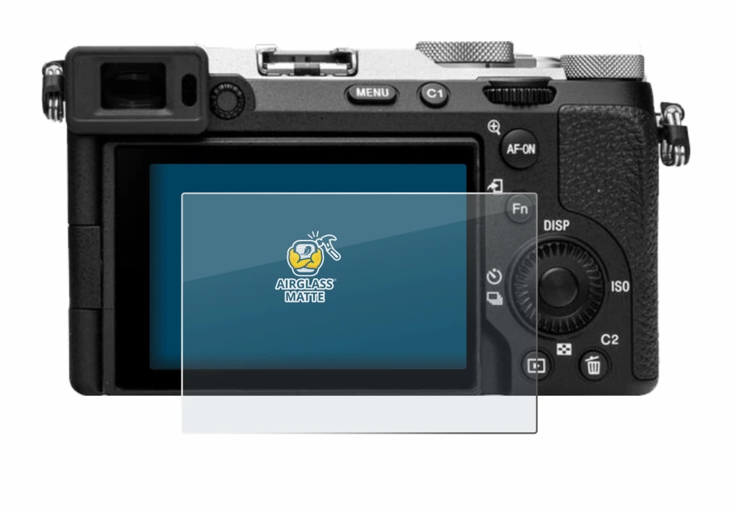 Immagine del dispositivo Sony Alpha 7C II (ILCE-7CM2) con un'ampia varietà di protezioni per lo schermo.