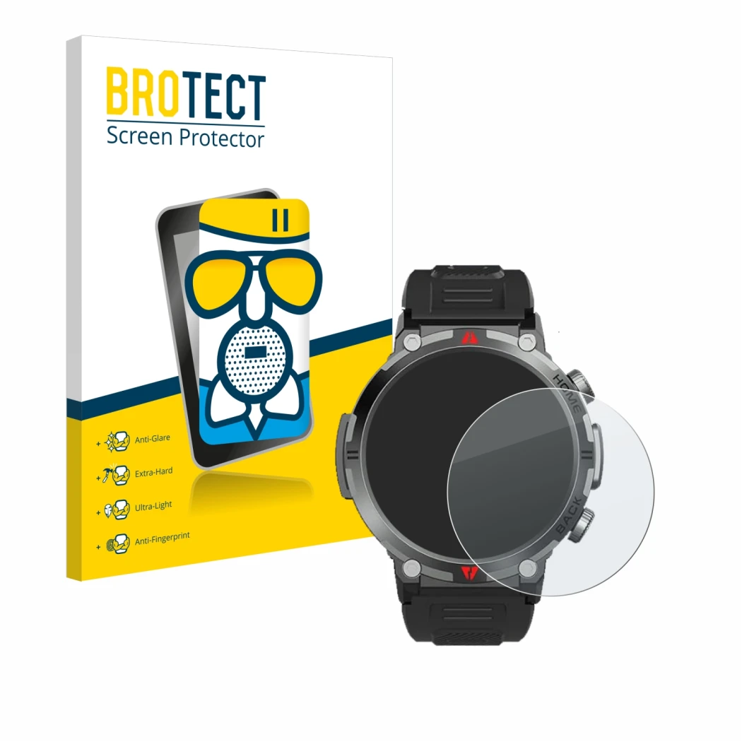 Parte frontale di una confezione del prodotto con il logo del marchio BROTECT. Accanto è raffigurato il dispositivo IFMDA S100