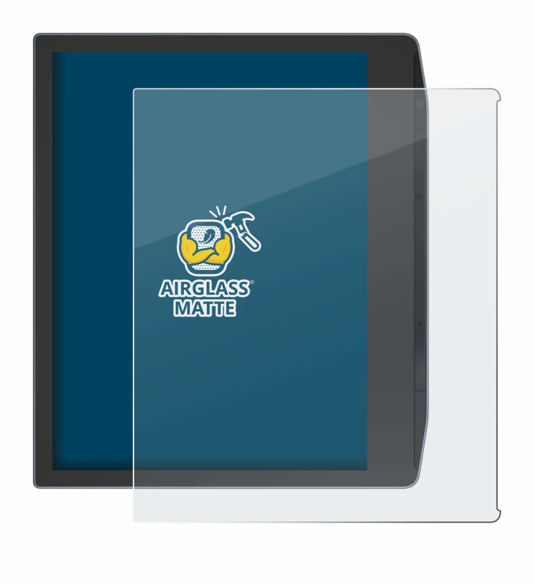 Immagine del dispositivo PocketBook Era Color con un'ampia varietà di protezioni per lo schermo.