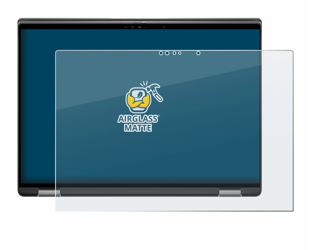 Immagine del dispositivo Dell Latitude 7440 2-in-1 con un'ampia varietà di protezioni per lo schermo.