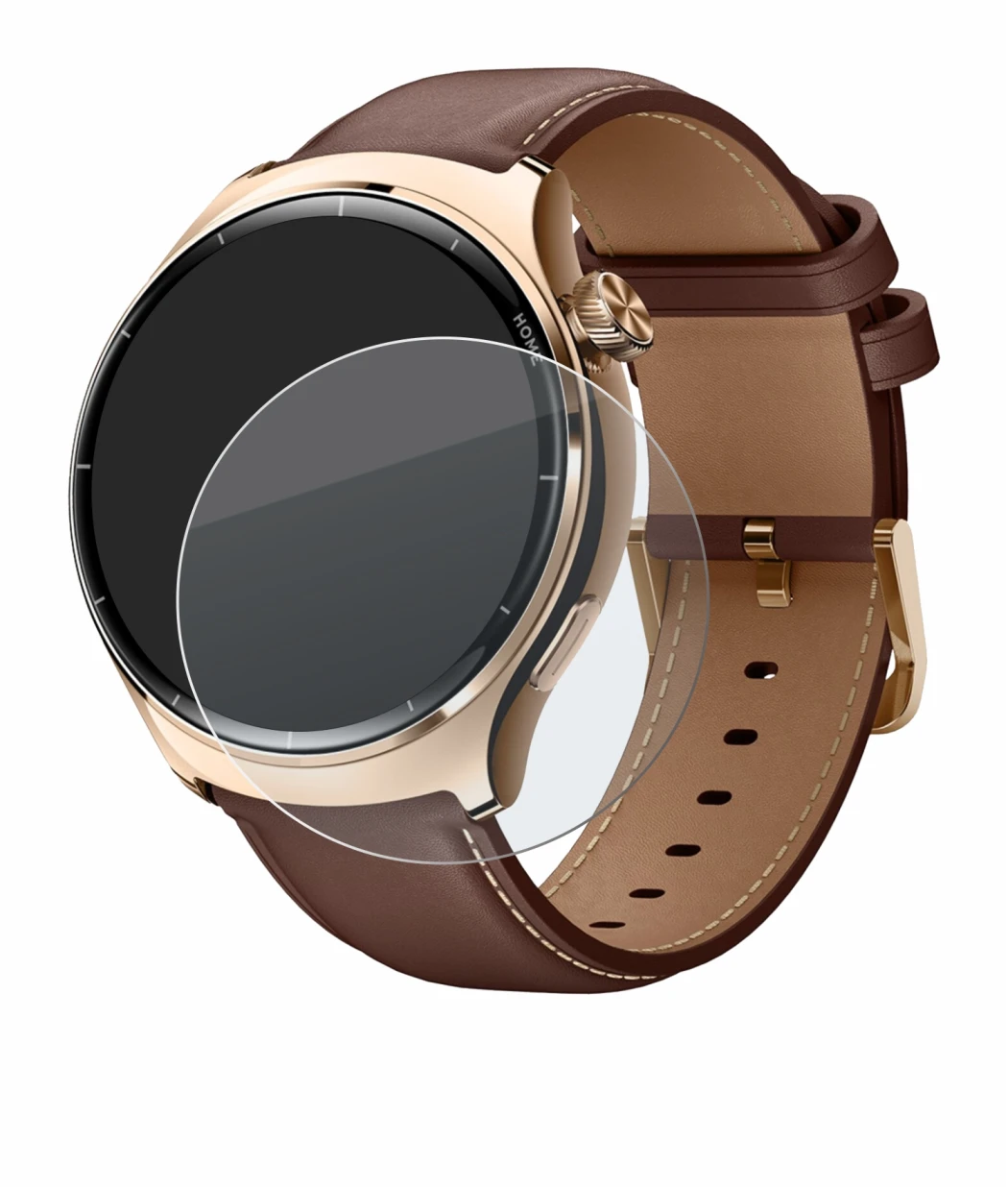 Immagine del dispositivo Xiaomi Mibro Lite 3 Pro con un'ampia varietà di protezioni per lo schermo.