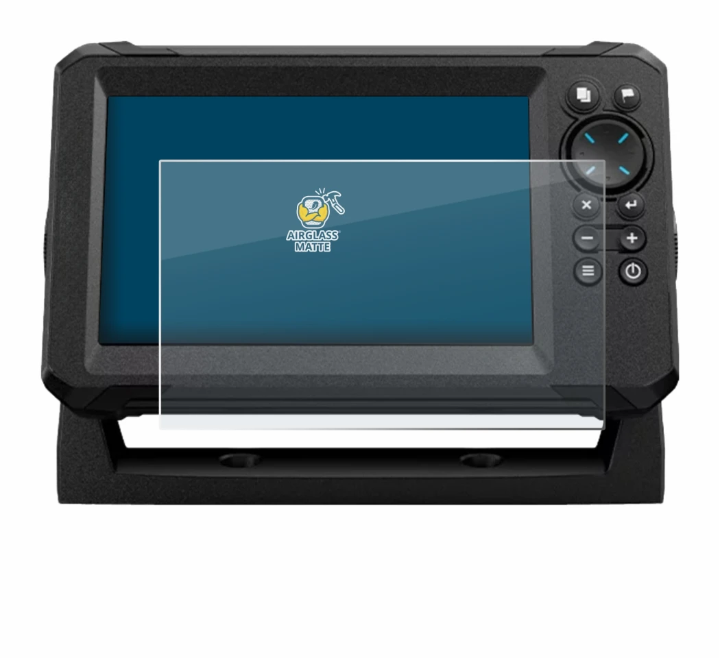 Immagine del dispositivo Lowrance Eagle 7 con un'ampia varietà di protezioni per lo schermo.