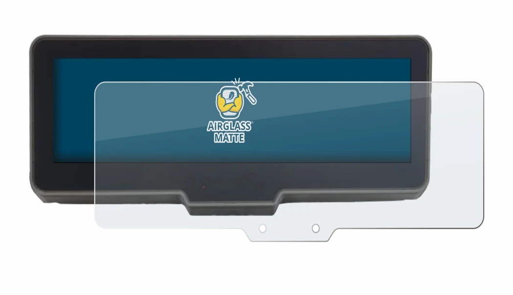 Immagine del dispositivo KTM 990 Duke R 2025 con un'ampia varietà di protezioni per lo schermo.