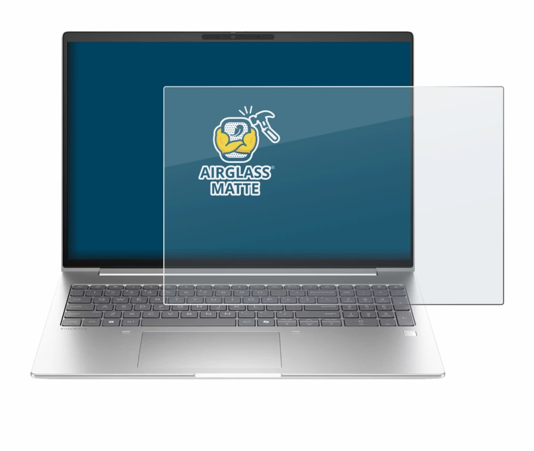 Immagine del dispositivo HP EliteBook 6 G1i 13 con un'ampia varietà di protezioni per lo schermo.