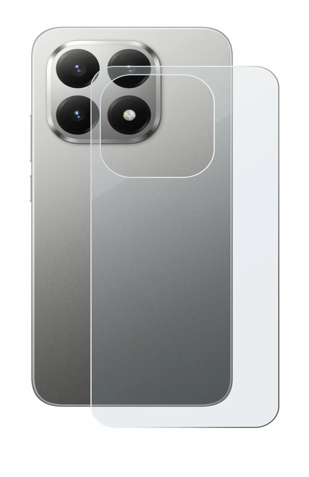 Immagine del dispositivo Xiaomi 15T (Posteriore) con un'ampia varietà di protezioni per lo schermo.