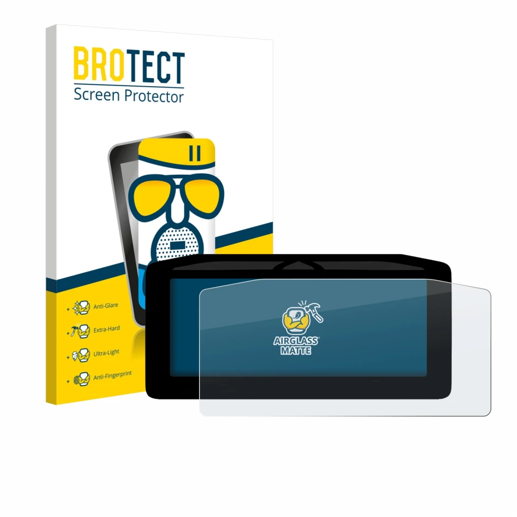 Parte frontale di una confezione del prodotto con il logo del marchio BROTECT. Accanto è raffigurato il dispositivo Ducati Str