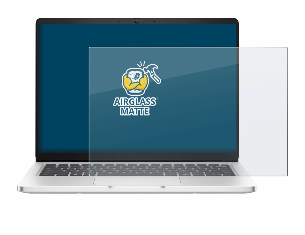 Immagine del dispositivo Dell Pro 14 Premium PA14250 Non-Touch con un'ampia varietà di protezioni per lo schermo.